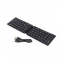 AOAS Teclado Bluetooth AS-160 Plegable, usb recargable