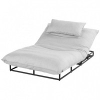 Cama de Jardín Emma con Tejido con Tejido Sunbrella® Color Marble/negro Hartman®  HARTMAN OUTDOOR FURNITURE