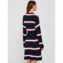 Vestidos Micro Cable F&f Dress  TOMMY HILFIGER