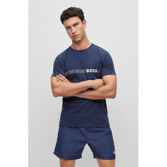 Camiseta de Corte Ajustado de Boss  HUGO BOSS