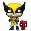 FUNKO Pop Lobezno con Babypool Deadpool 3 1403
