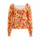 Camisas Blusa GUESS Adelaide Multicolor