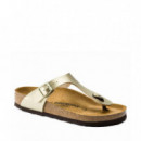 Sandalia Gizeh Gold Birko-flor Mujer BIRKENSTOCK