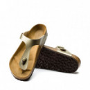 Sandalia Gizeh Gold Birko-flor Mujer BIRKENSTOCK