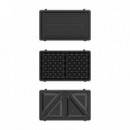 Sandwichera Black&decker BXSA753E  BLACK + DECKER