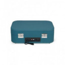 PRIXTON Tocadisco Grabador con Bluetooth/usb/fm/tf VC600 Azul
