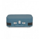 PRIXTON Tocadisco Grabador con Bluetooth/usb/fm/tf VC600 Azul