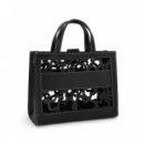 Bolso Amaya K Shock M Negro TOUS - Elegante y Práctico