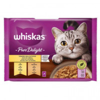 Whiskas Gato Adulto Seleccion Ave Pouch 4X85 Gr  MARS
