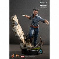 Figura Lobezno 1973 X-men Días del Futuro Pasado Versión Deluxe  HOT TOYS