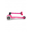 Patinete Mini Deluxe Plegable Led Rosa  M-CRO