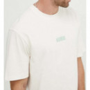 Camiseta HUGO Maxi Logo Espalda Blanco Crema