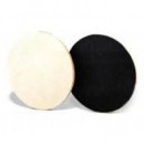 Disco Espuma Pulir con Velcro Negro