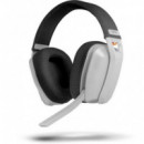 Krom Auriculares Gaming Inalambricos Kanji Blancos Bt/ USB 2.0  KROM GAMING