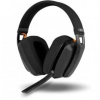 Krom Auriculares Gaming Inalambricos Kanji Negros Bt/ USB 2.0  KROM GAMING