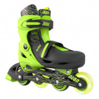 Patines Combo Neón Verde (30-33)  YVOLUTION