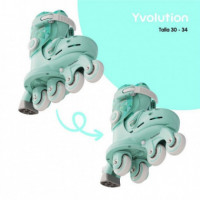 Patines Twista Verde (30-34)  YVOLUTION