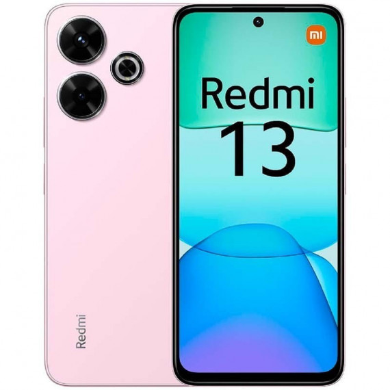 Teléfono Móvil XIAOMI Redmi 13 8/ 256GB Rosa Perla