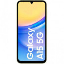 Teléfono Móvil SAMSUNG Galaxy A15 5G 4RAM 128GB Amarillo (versión Europea)