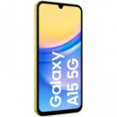 Teléfono Móvil SAMSUNG Galaxy A15 5G 4RAM 128GB Amarillo (versión Europea)