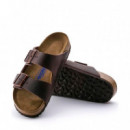 Sandalias Arizona Leoi Habana Unisex BIRKENSTOCK