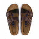 Sandalias Arizona Leoi Habana Unisex BIRKENSTOCK