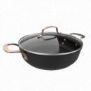 Olla Baja Polka Fantasy 28 Low Pot Golden  CECOTEC