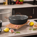 Olla Baja Polka Fantasy 28 Low Pot Golden  CECOTEC