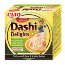 CHURU Gato Dashi Delight Pollo Atun y Vieira