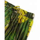 Faldas Largas Abel MIDI Plated Skirt  GUESS