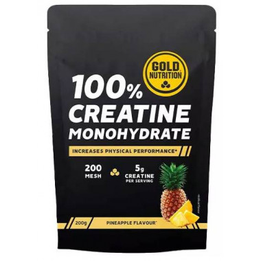 GOLD NUTRITION CREATINA MONOHIDRATO PIÑA 200GR