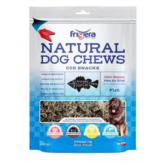 FRIGERA Perro Snacks de Bacalao 250 Gr