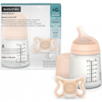 Set Biberon Lactancia+chup -2A2M Light  SUAVINEX