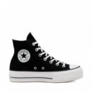 Zapatillas Plataforma CONVERSE Chuck Taylor Negras