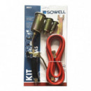 Kit Soplete de Gas 25-35-50MM + Manguera 2M SOWELL