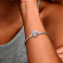 Pulsera Moments en Plata de Ley Retrato de Minnie Brillante 597770CZ  PANDORA