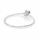 Pulsera Moments en Plata de Ley Retrato de Minnie Brillante 597770CZ  PANDORA