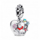 Charm Colgante Doble Winnie The Pooh y Piglet de Disney 792214C01  PANDORA