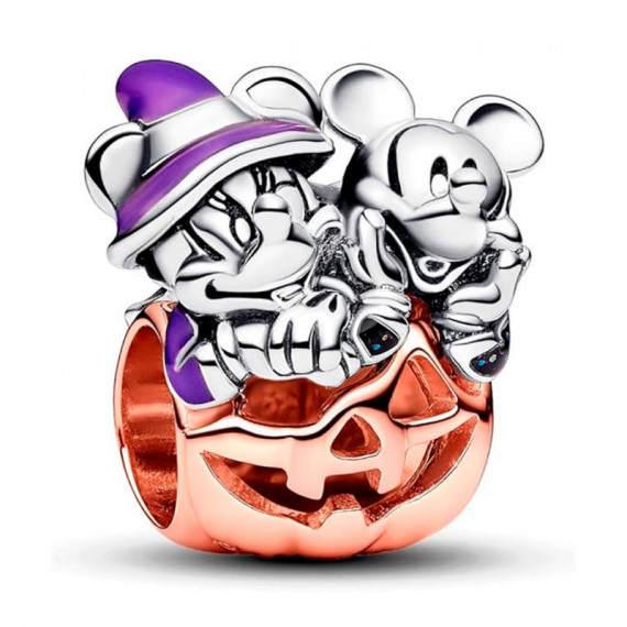 Charm Calabaza de Halloween de Mickey Mouse & Minnie Mouse de Disney 782816C01  PANDORA