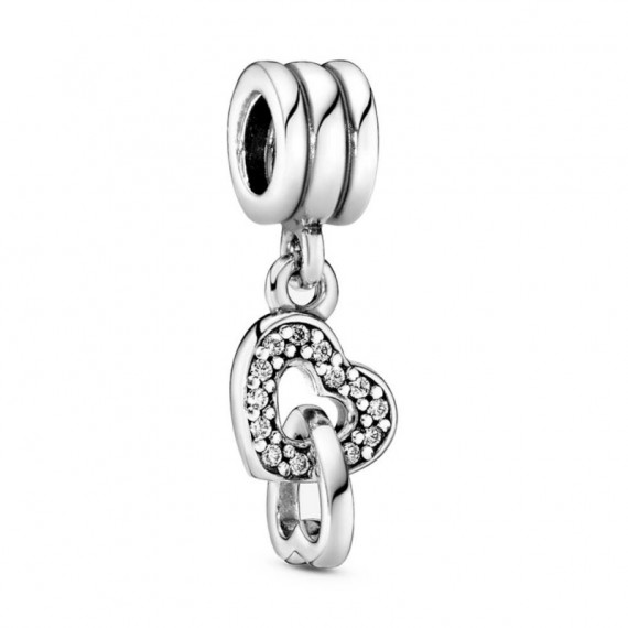 Charm Colgante Corazones Entrelazado 791242CZ  PANDORA