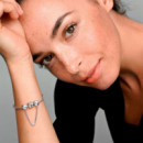 Cadena de Seguridad en Plata de Ley Corazones Ocultos 796457CZ-5  PANDORA