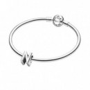 Charm en Plata de Ley Letra N 797468  PANDORA