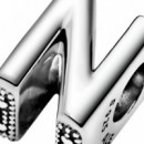 Charm en Plata de Ley Letra N 797468  PANDORA