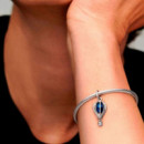 Charm Colgante en Plata de Ley Globo Aeroestático Azul 798064NMB  PANDORA