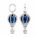 Charm Colgante en Plata de Ley Globo Aeroestático Azul 798064NMB  PANDORA