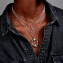 Collar Infinito Brillante 398821C01-50  PANDORA