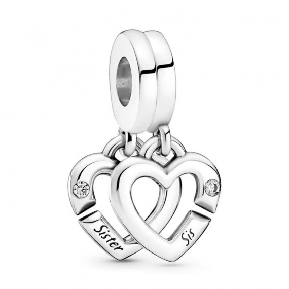 Charm Colgante Hermanas Unidas Corazones Divididos 799538C01  PANDORA