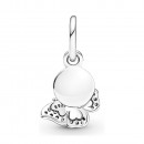 Charm Colgante Doble Mariposa Azul y Cita 790757C01  PANDORA