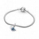 Charm Colgante Doble Mariposa Azul y Cita 790757C01  PANDORA