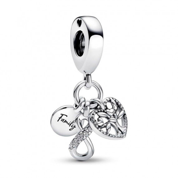 Charm Colgante Triple Infinito Familia 792201C01  PANDORA